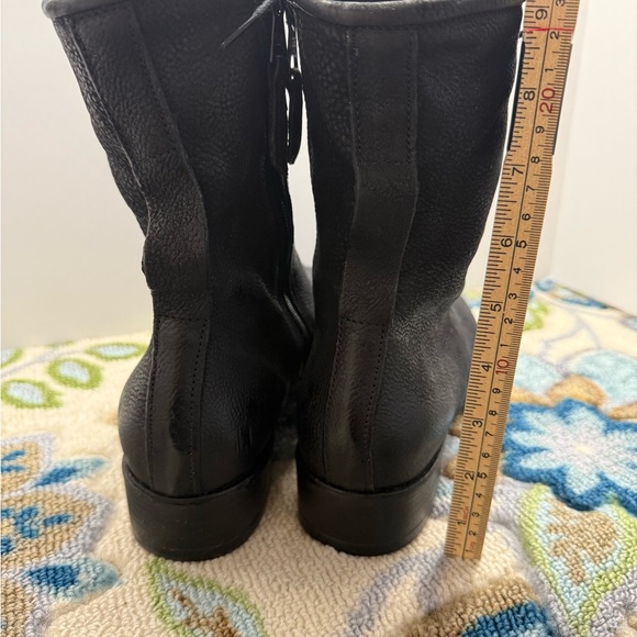 Miz Mooz Nala Combat boots lace up side zip NWOT - Picture 3 of 6